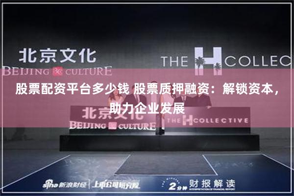 股票配资平台多少钱 股票质押融资：解锁资本，助力企业发展