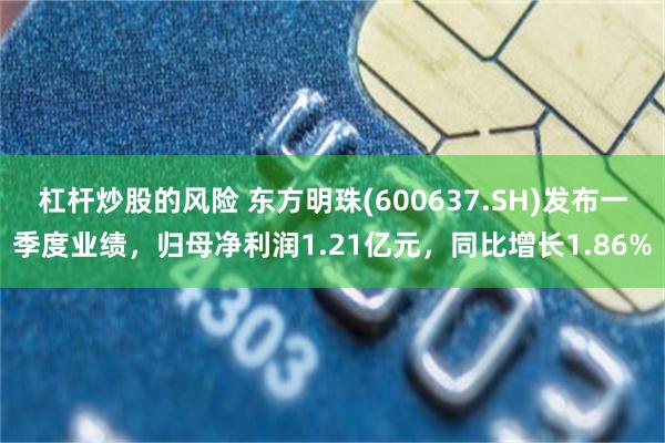 杠杆炒股的风险 东方明珠(600637.SH)发布一季度业绩，归母净利润1.21亿元，同比增长1.86%