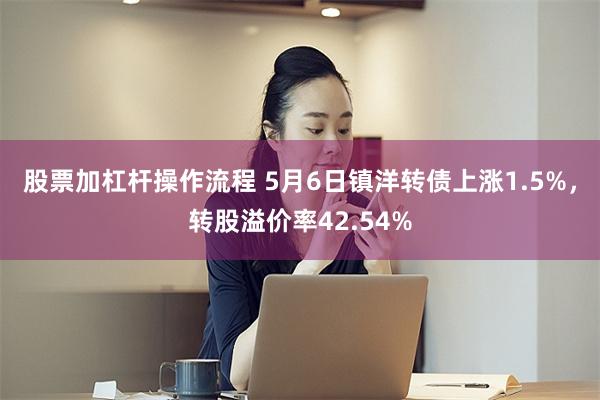 股票加杠杆操作流程 5月6日镇洋转债上涨1.5%，转股溢价率42.54%