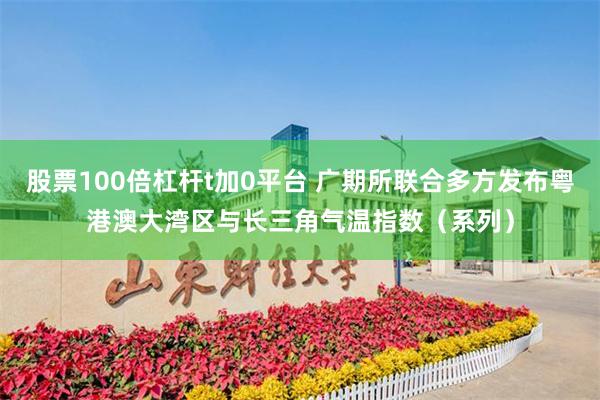 股票100倍杠杆t加0平台 广期所联合多方发布粤港澳大湾区与长三角气温指数（系列）
