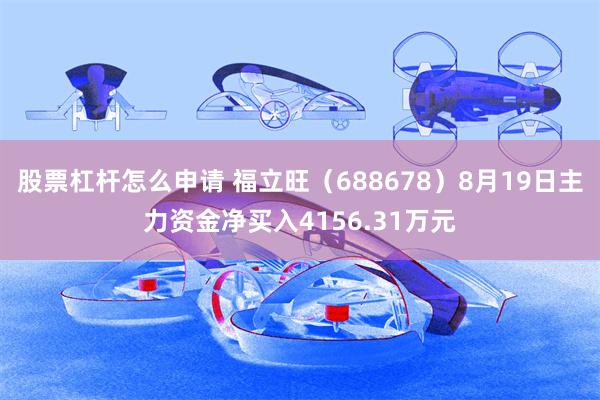 股票杠杆怎么申请 福立旺（688678）8月19日主力资金净买入4156.31万元