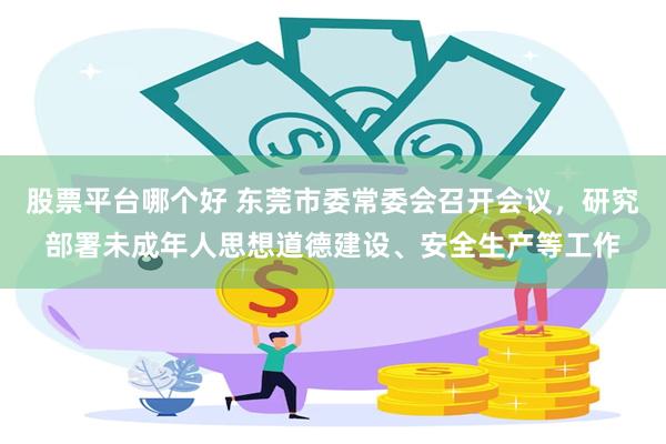 股票平台哪个好 东莞市委常委会召开会议，研究部署未成年人思想道德建设、安全生产等工作