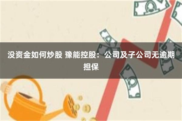 没资金如何炒股 豫能控股：公司及子公司无逾期担保