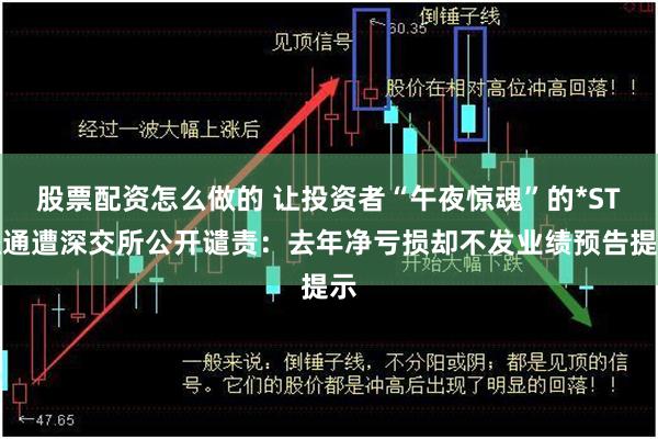 股票配资怎么做的 让投资者“午夜惊魂”的*ST益通遭深交所公开谴责：去年净亏损却不发业绩预告提示