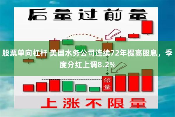 股票单向杠杆 美国水务公司连续72年提高股息，季度分红上调8.2%
