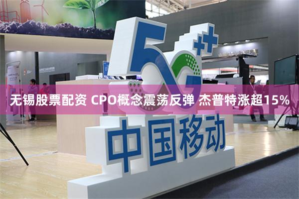无锡股票配资 CPO概念震荡反弹 杰普特涨超15%